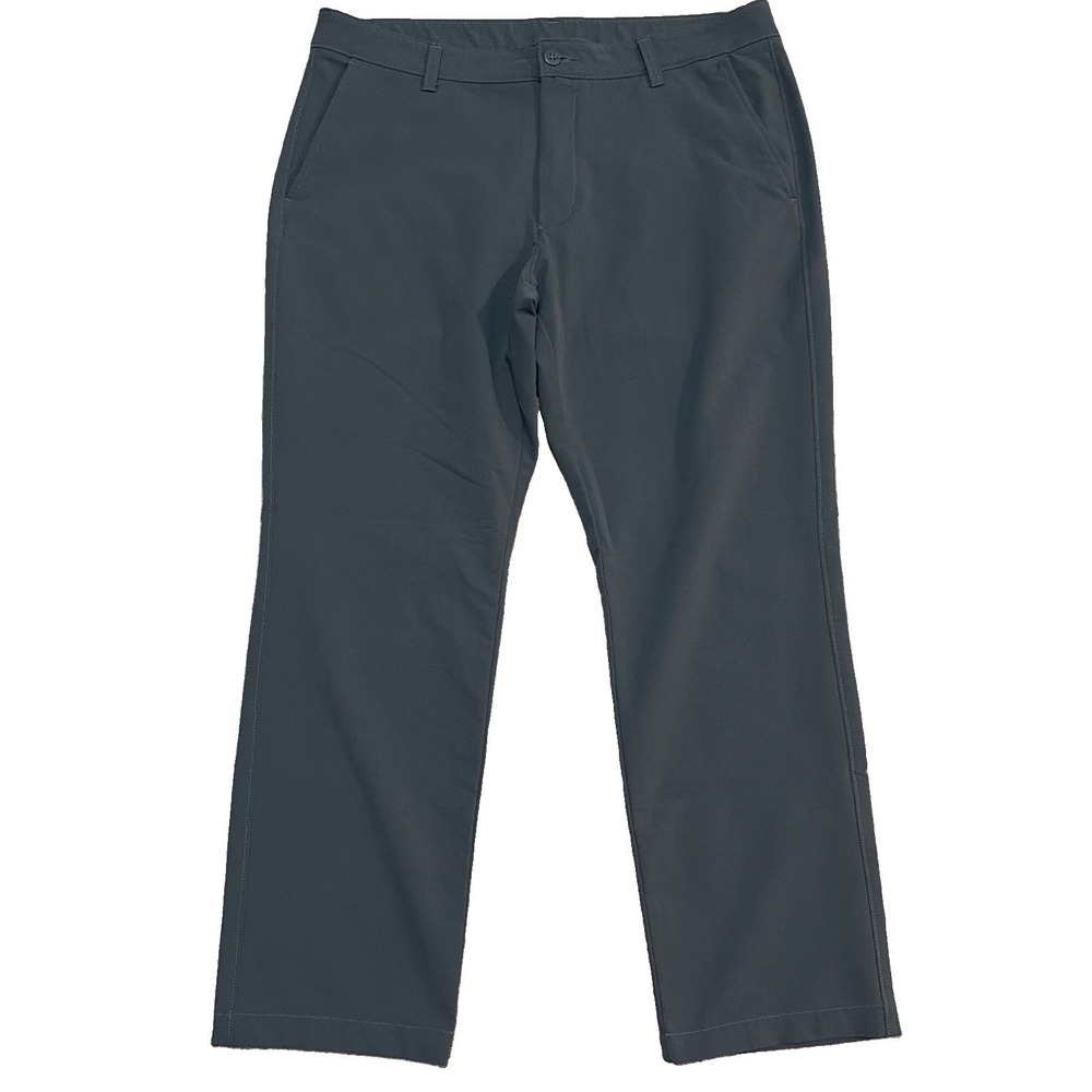Under Armour Mens Pants 38x30 Gray Pockets Golf Stretch Breathable Lightweight